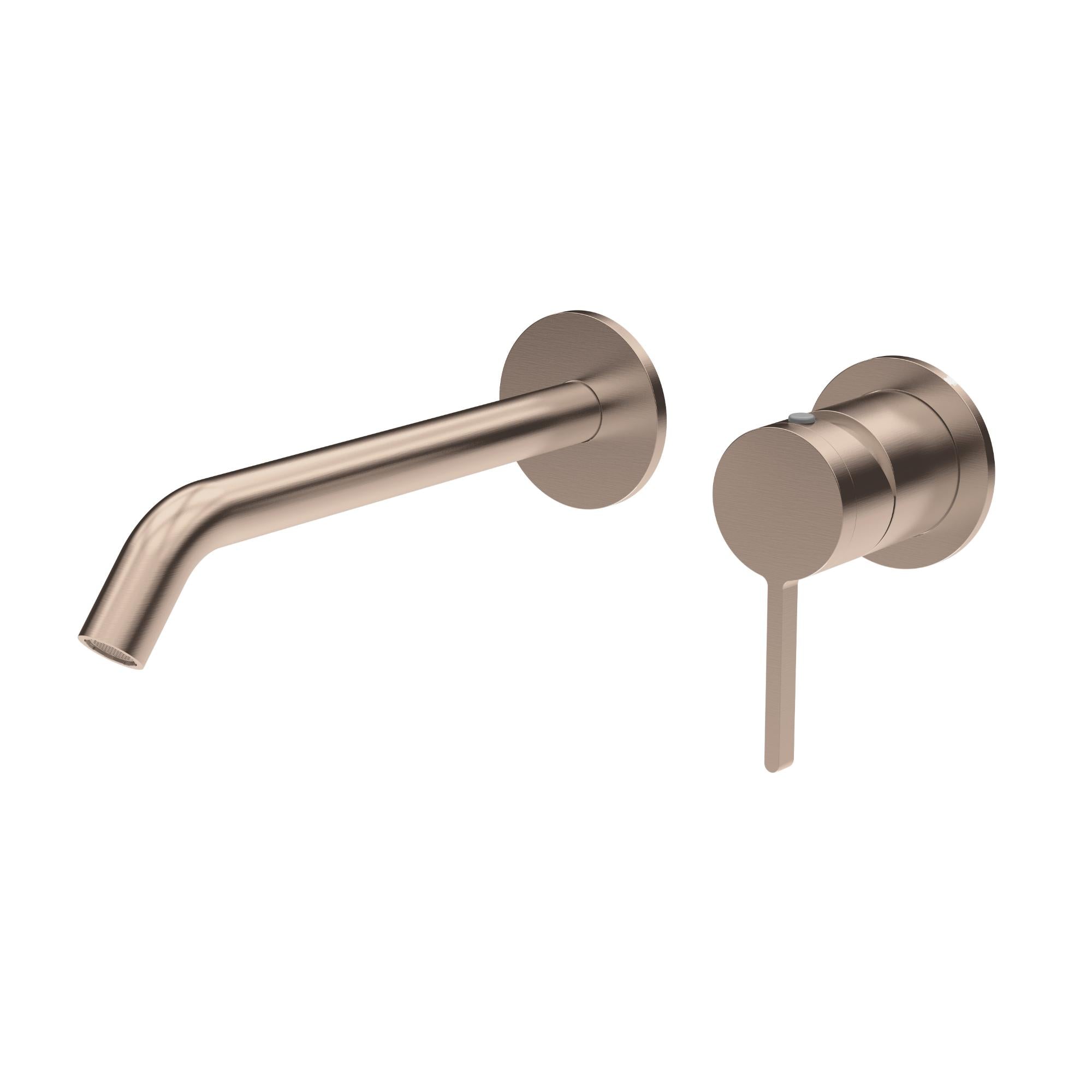 Burleigh Wall Basin Mixer Set with 215mm Spout