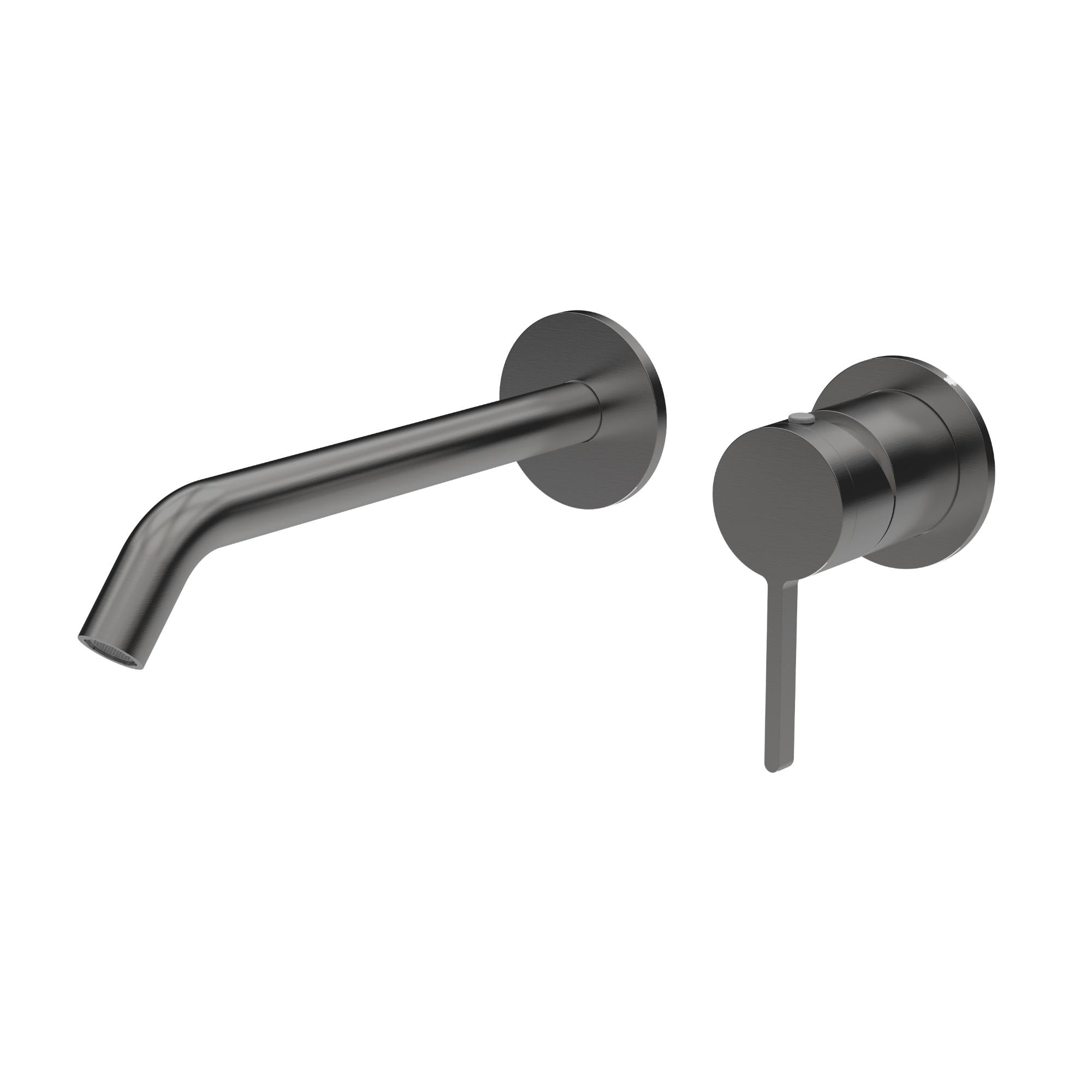 Burleigh Wall Basin Mixer Set with 215mm Spout