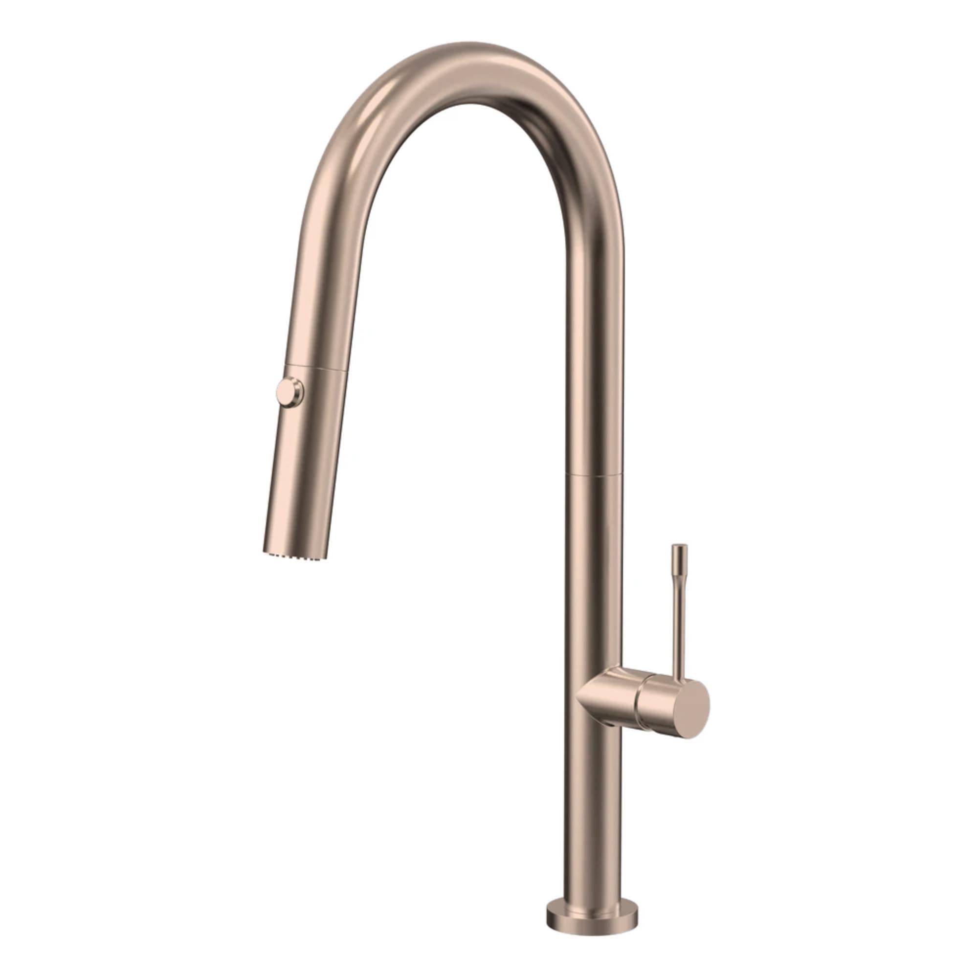 Kirra Slimline Pull Out Sink Mixer with Hidden Button