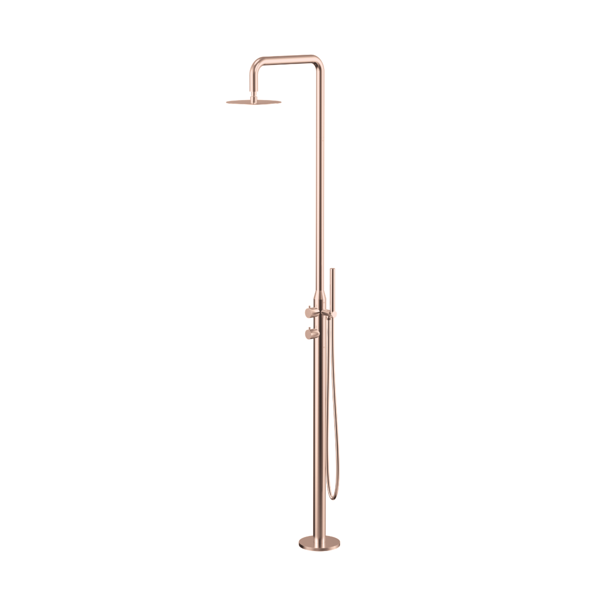 Callie Freestanding Shower - Copper