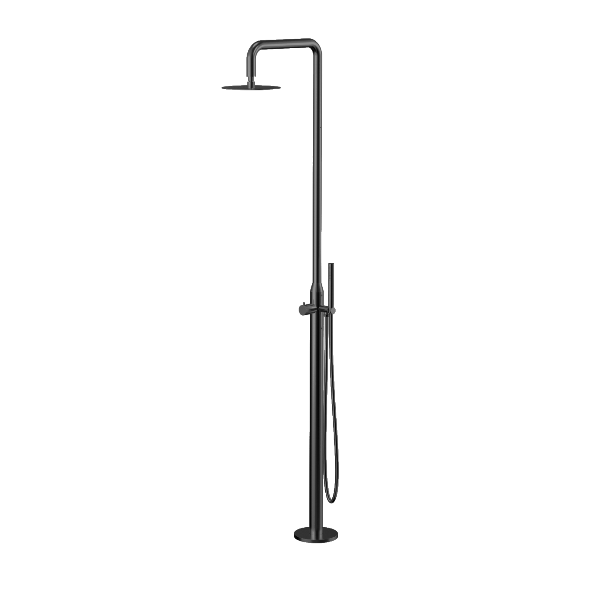 Ella Freestanding Shower - Black