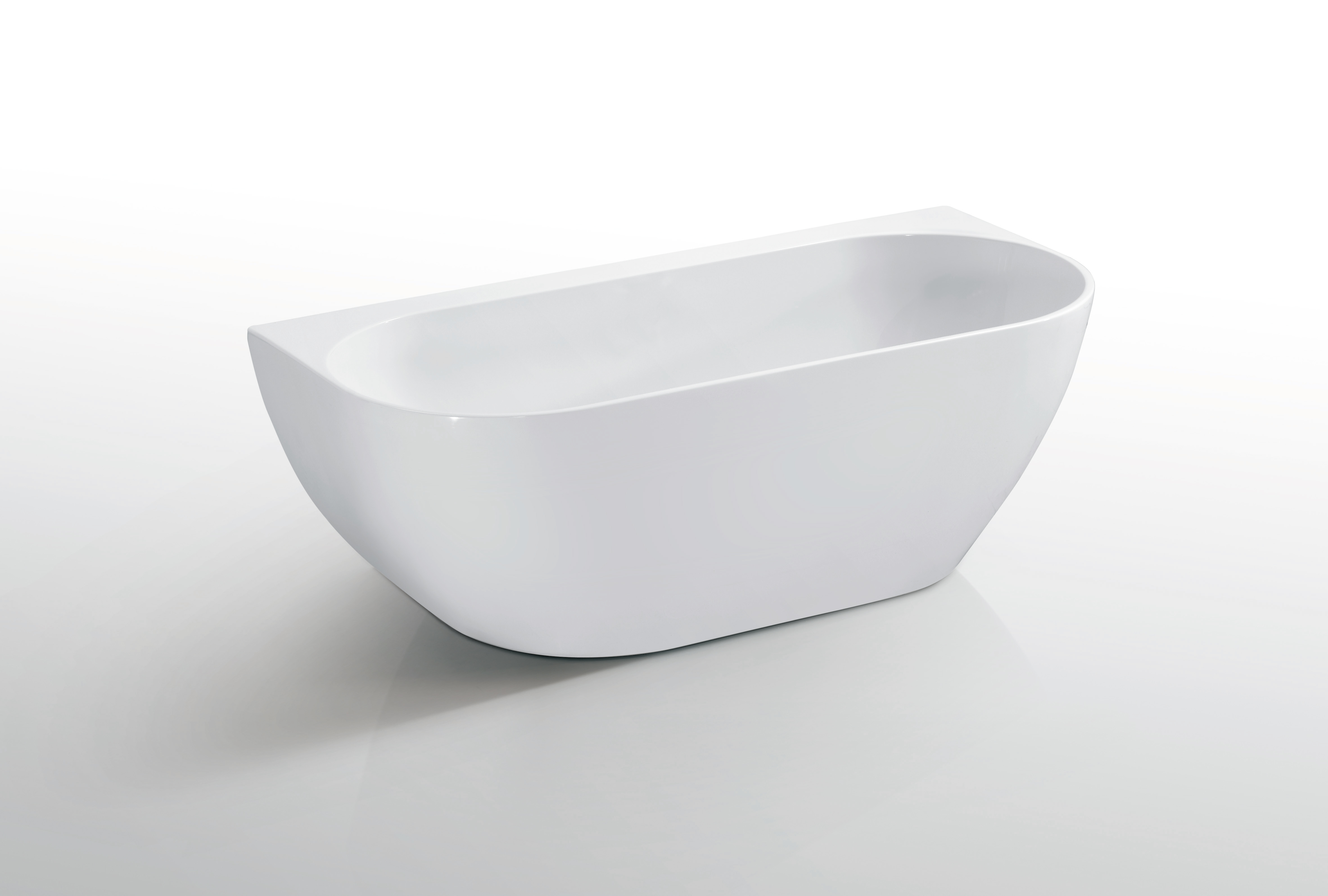 Ashton Back to Wall Bath 1660mm Acrylic