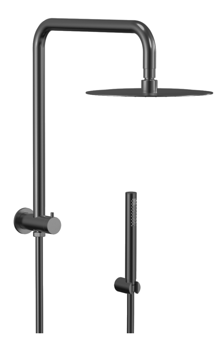 Burleigh Shower with Slimline Handheld Head - Black