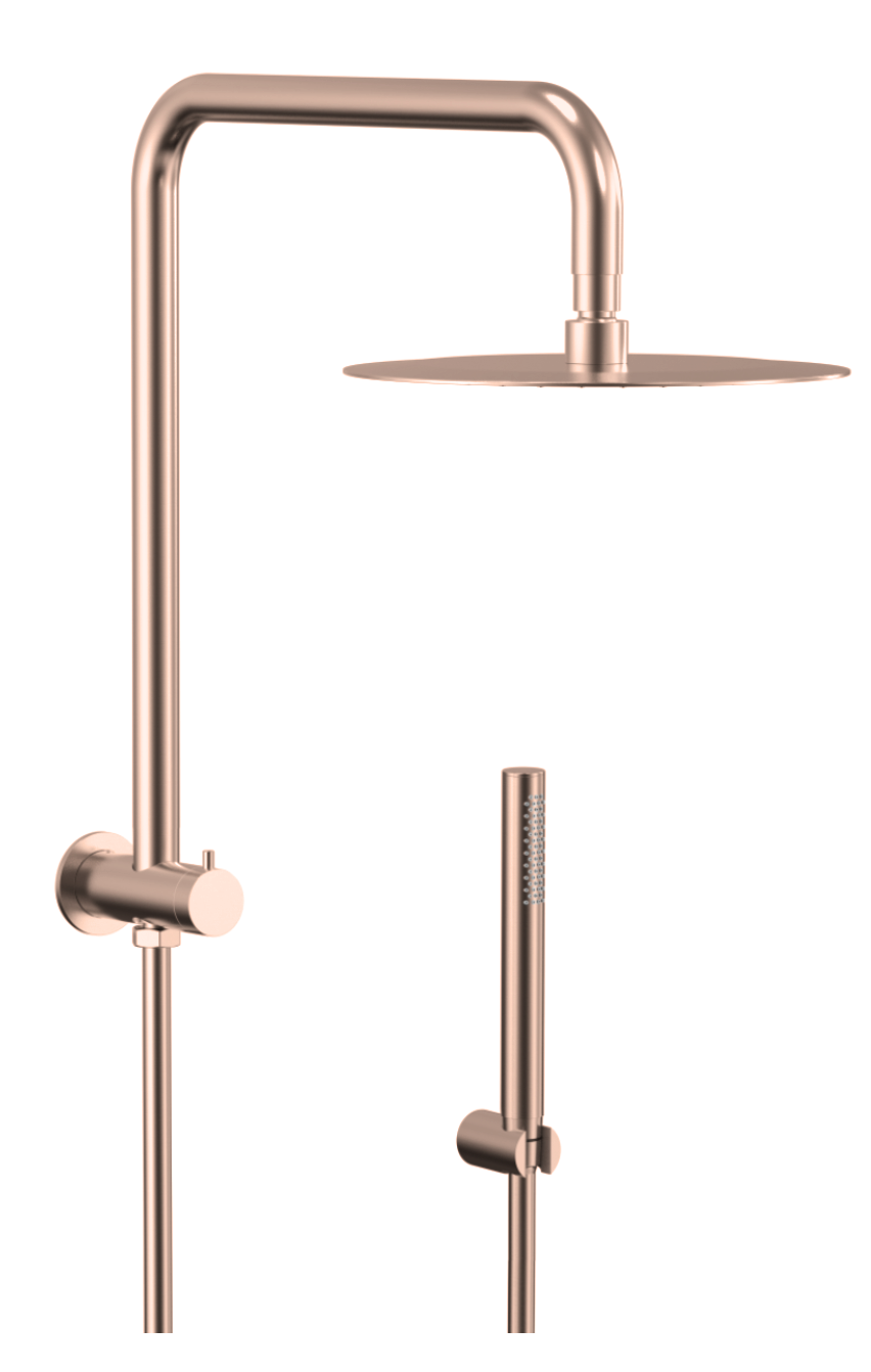 Burleigh Shower with Slimline Handheld Head - Copper