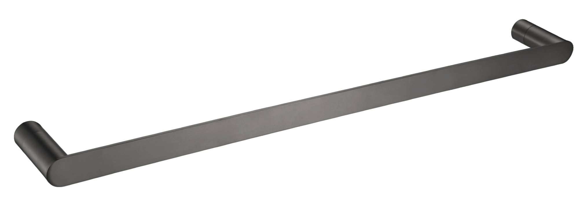 Burleigh Single Towel Rail - Gun Metal