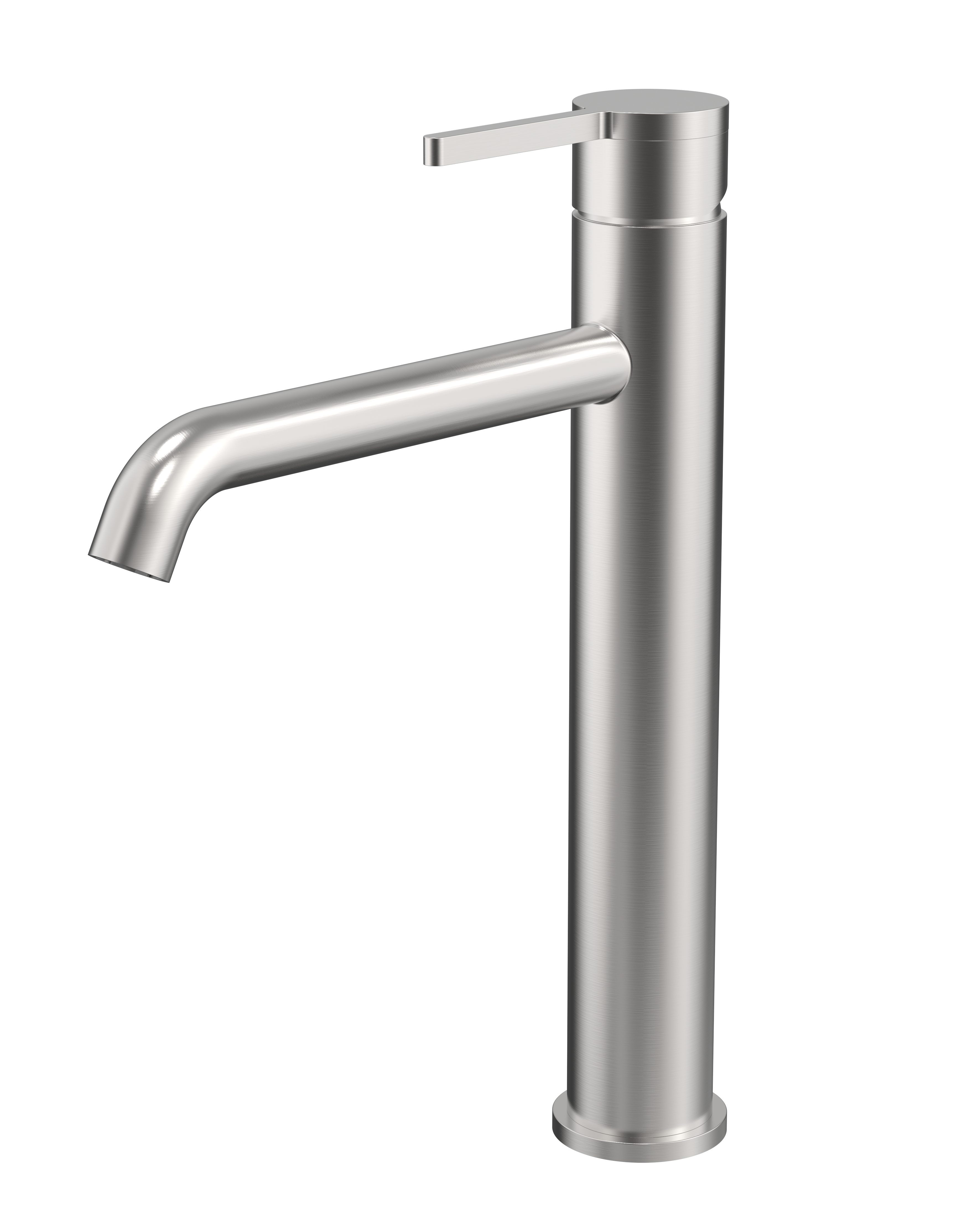 Burleigh Tall Basin Mixer - Brushed Nickel