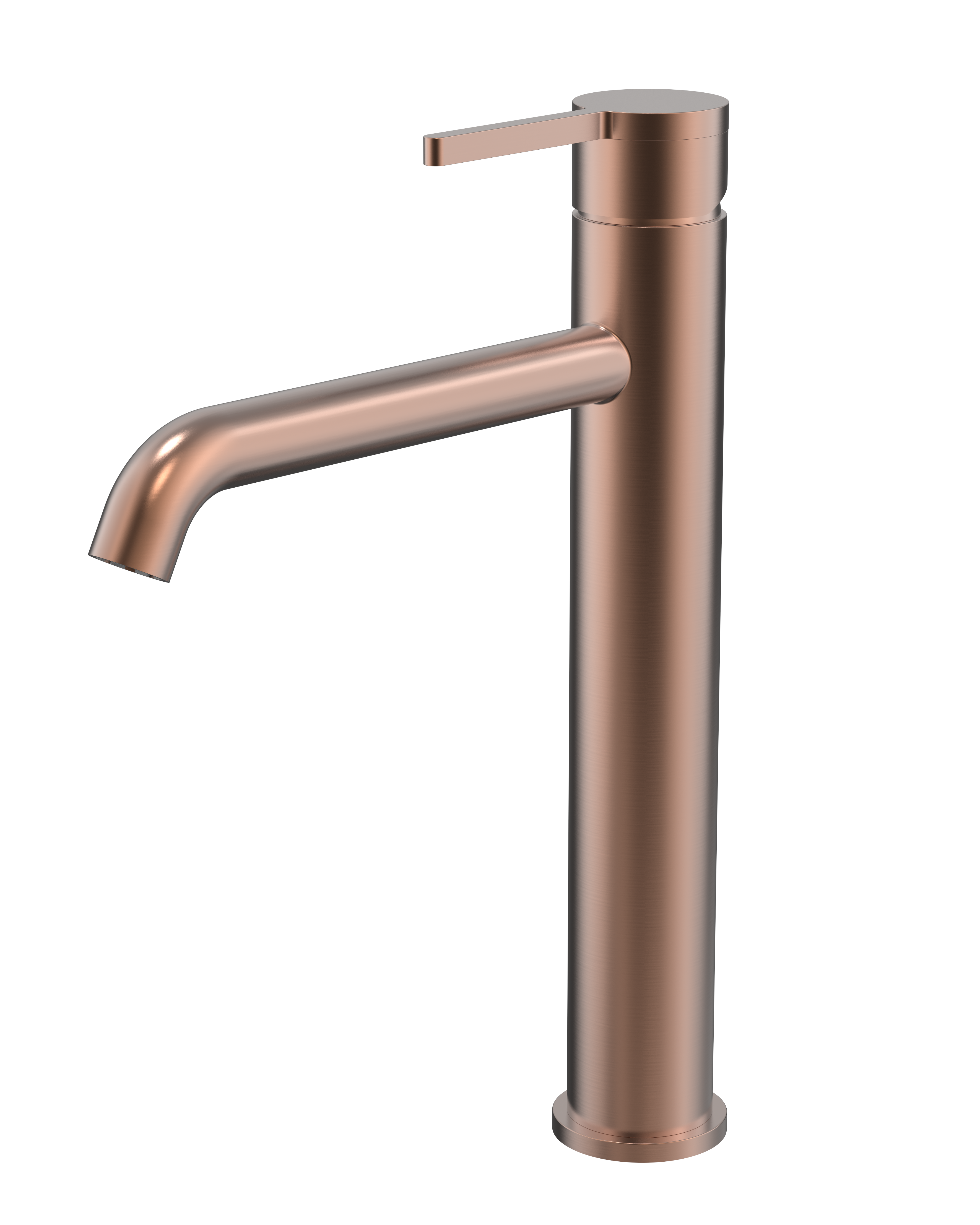 Burleigh Tall Basin Mixer - Copper