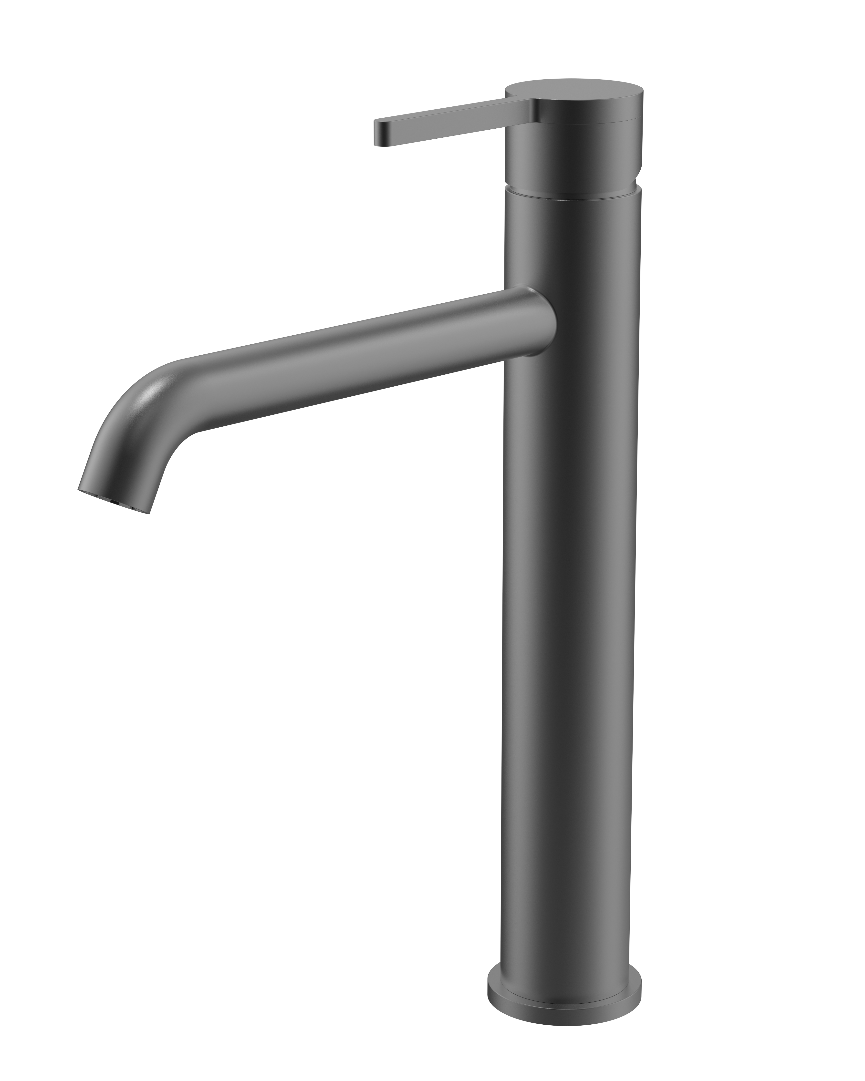 Burleigh Tall Basin Mixer - Gun Metal