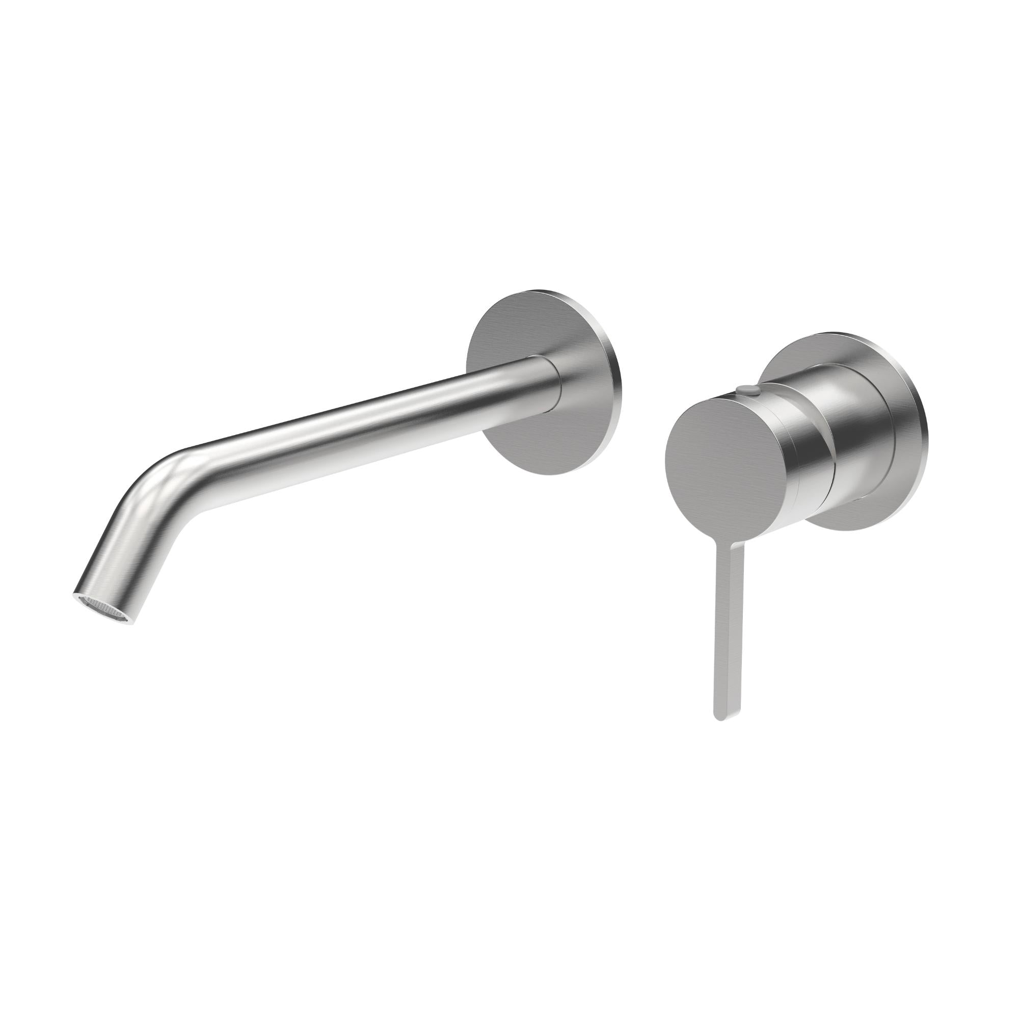 Burleigh Wall Basin Mixer Set with 215mm Spout