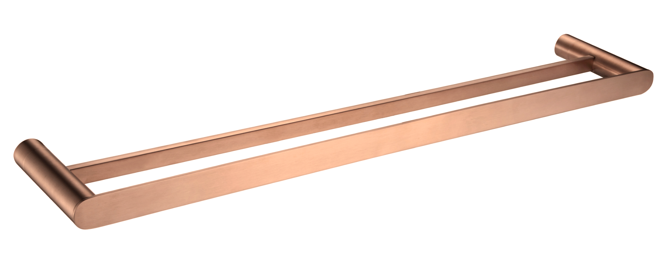 Burleigh Double Towel Rail - Copper