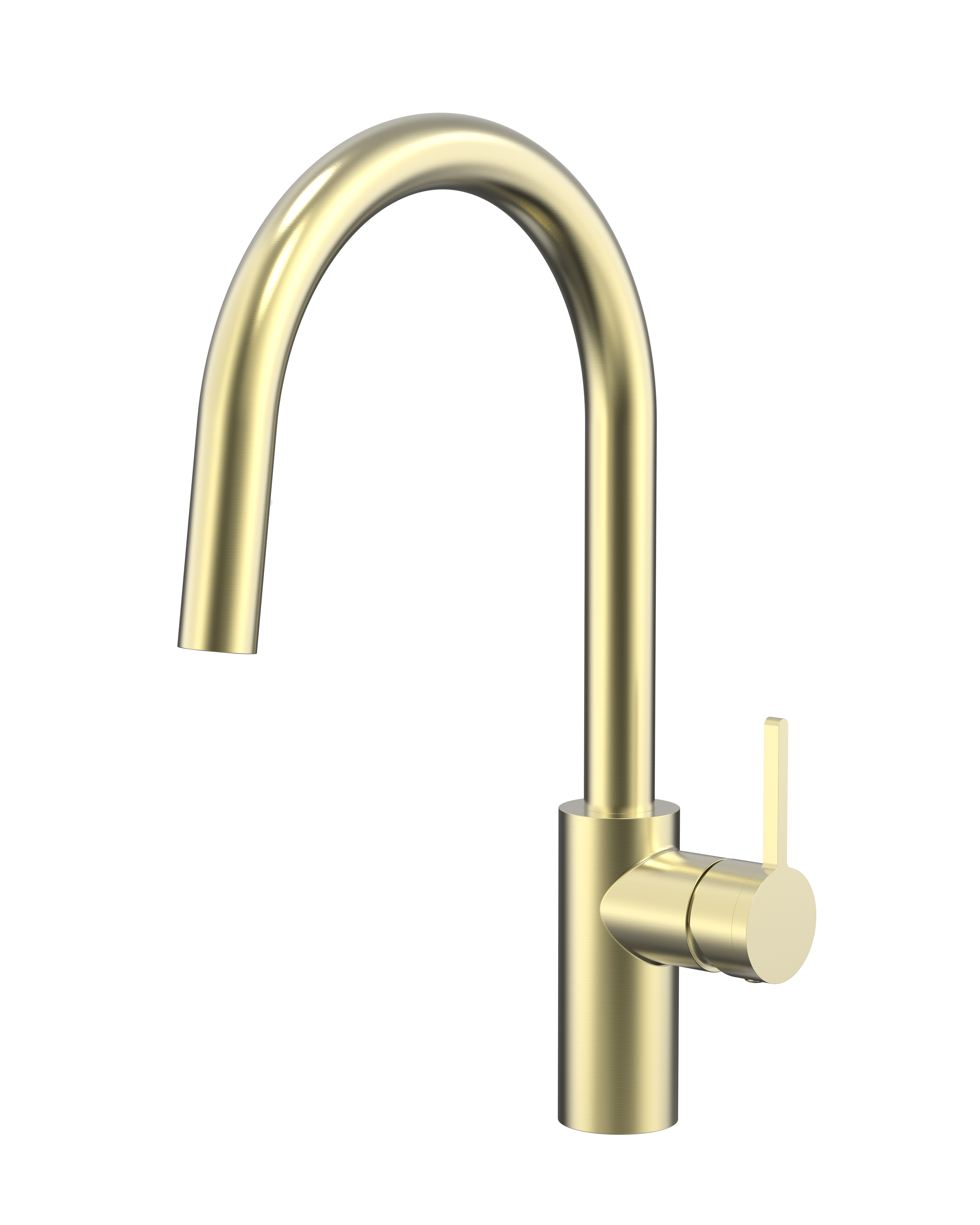 Burleigh Pull Out Sink Mixer - Brushed Brass