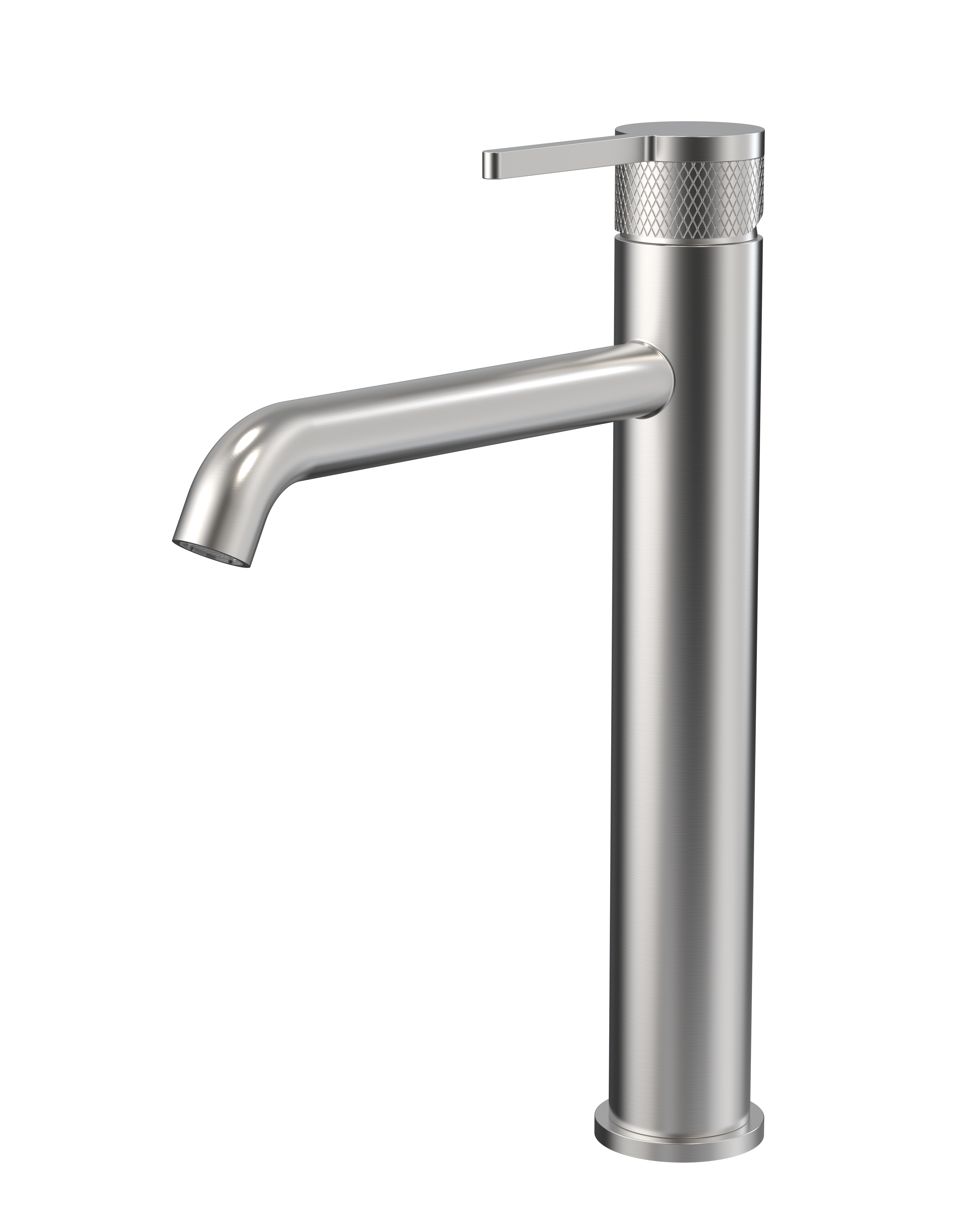 Embraze Tall Basin Mixer - Brushed Nickel