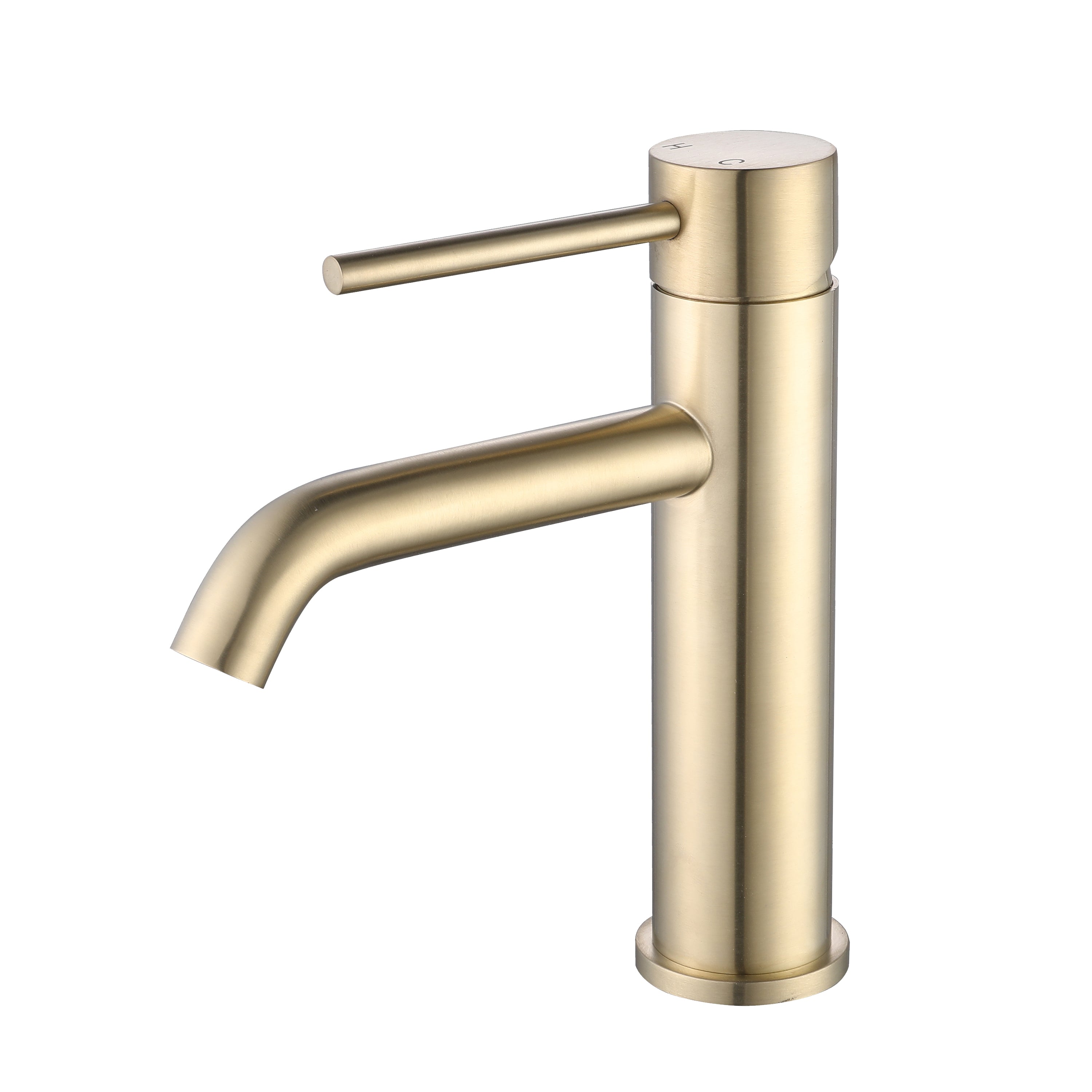 Kirra Basin Mixer - Brushed Brass