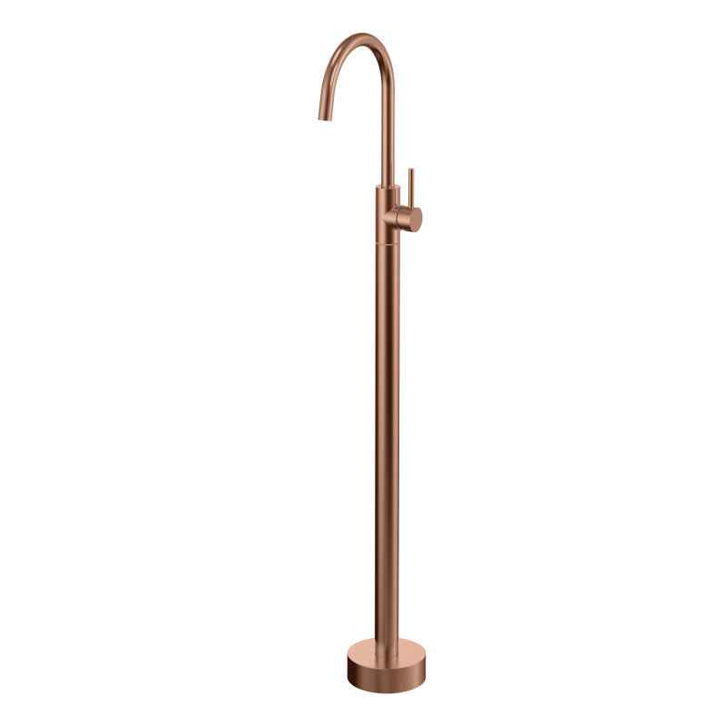 Kirra Floor Mounted Bath Mixer - Copper