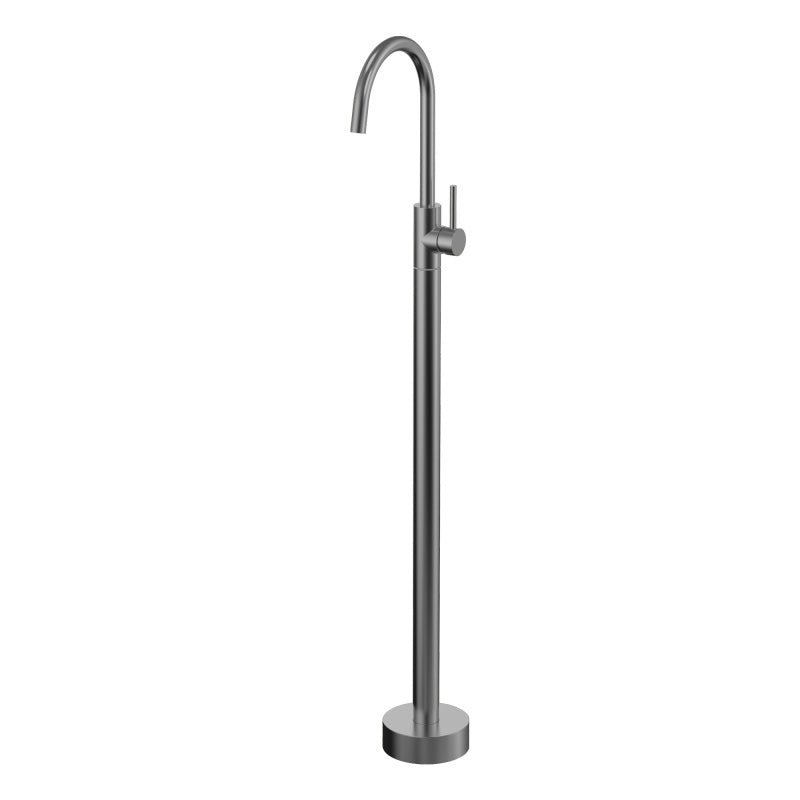 Kirra Floor Mounted Bath Mixer - Gun Metal