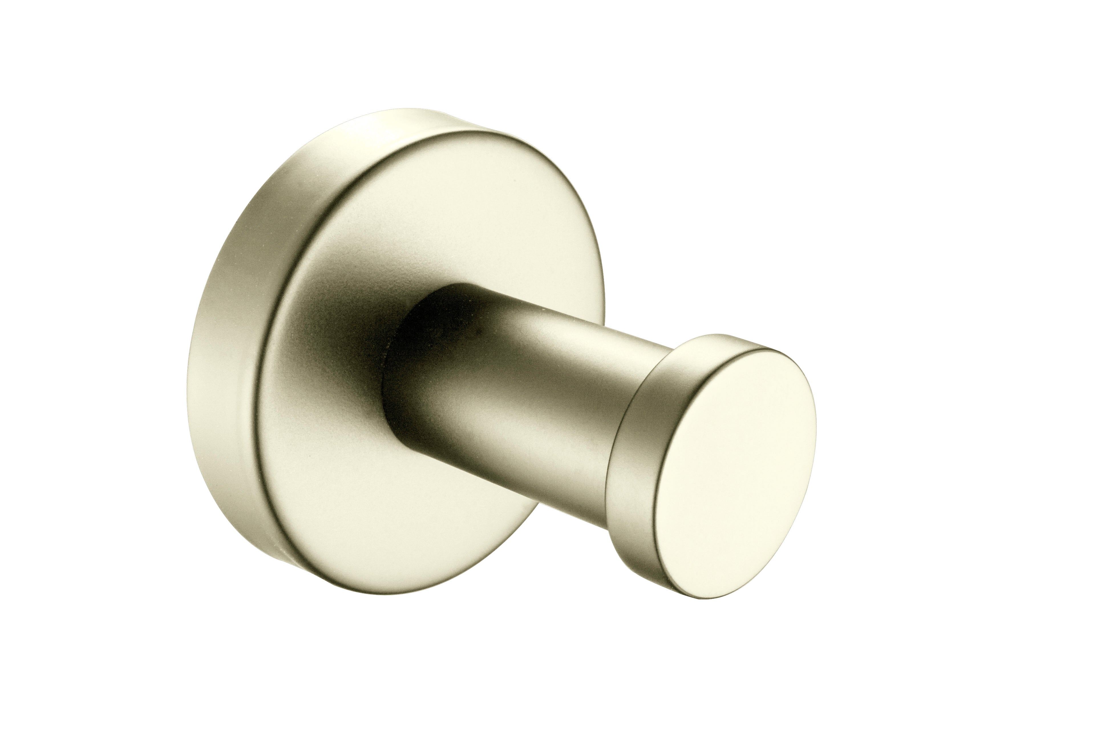 Kirra Straight Robe Hook - Brushed Brass