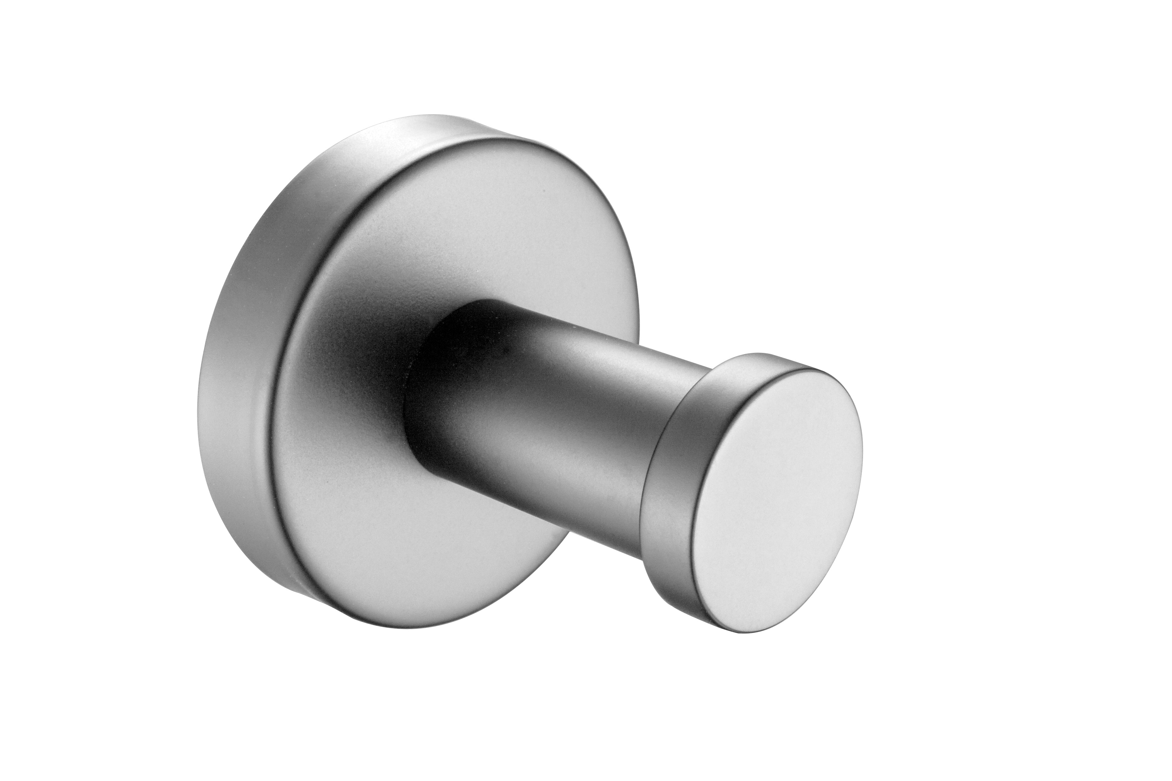 Kirra Straight Robe Hook - Brushed Nickel