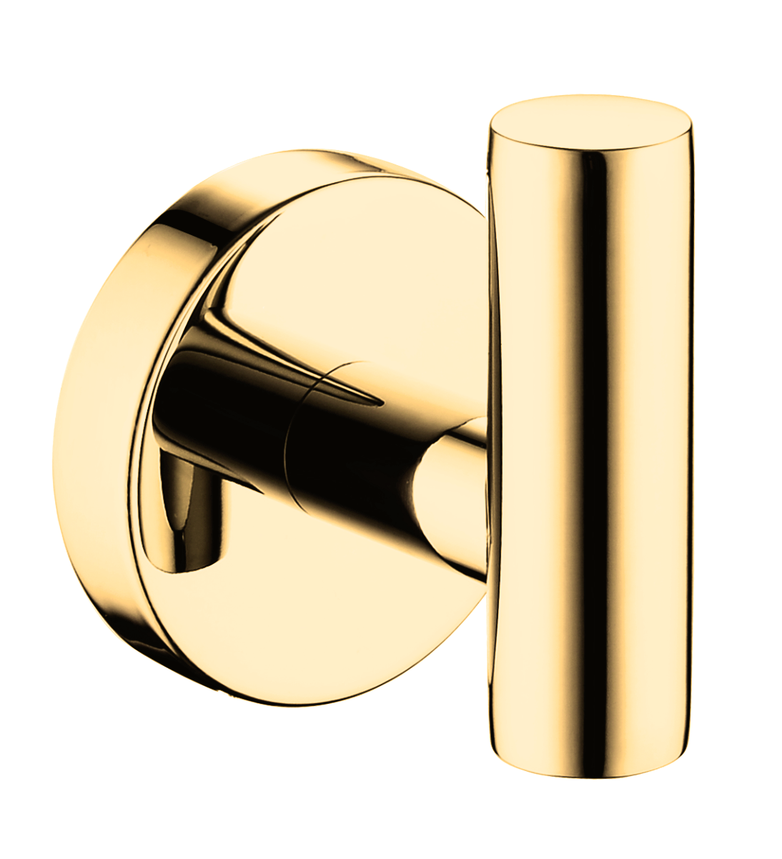 Kirra Upright Robe Hook - Brushed Brass