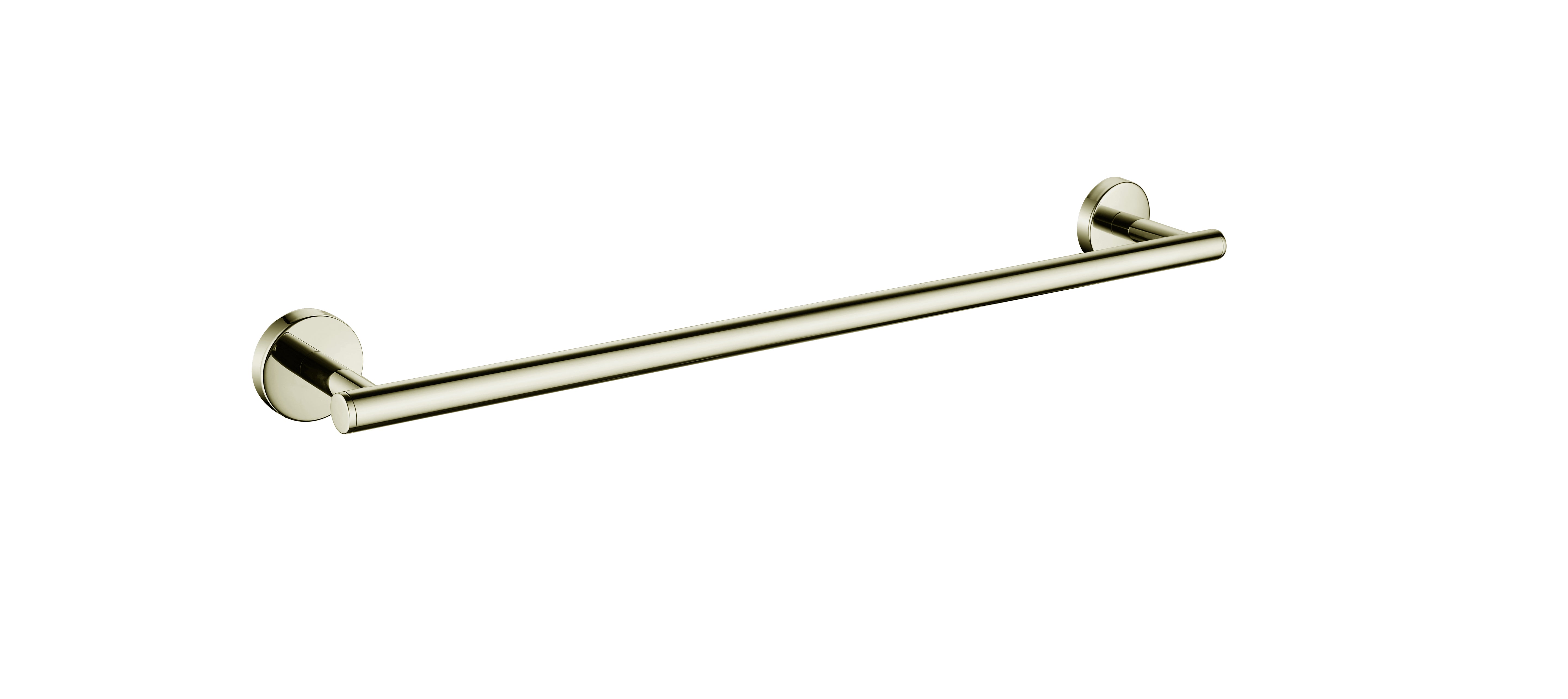 Kirra Single Towel Rail - Brushed Brass