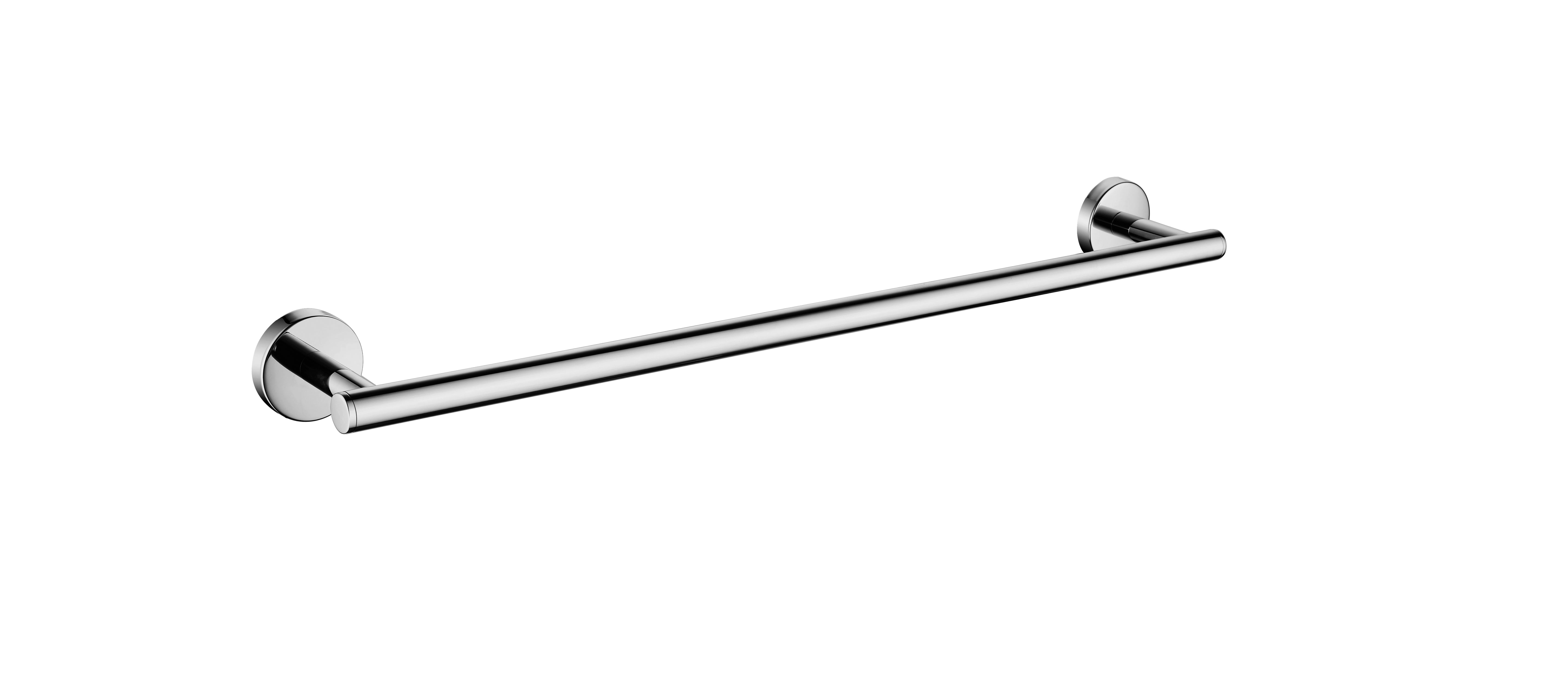 Kirra Single Towel Rail - Brushed Nickel