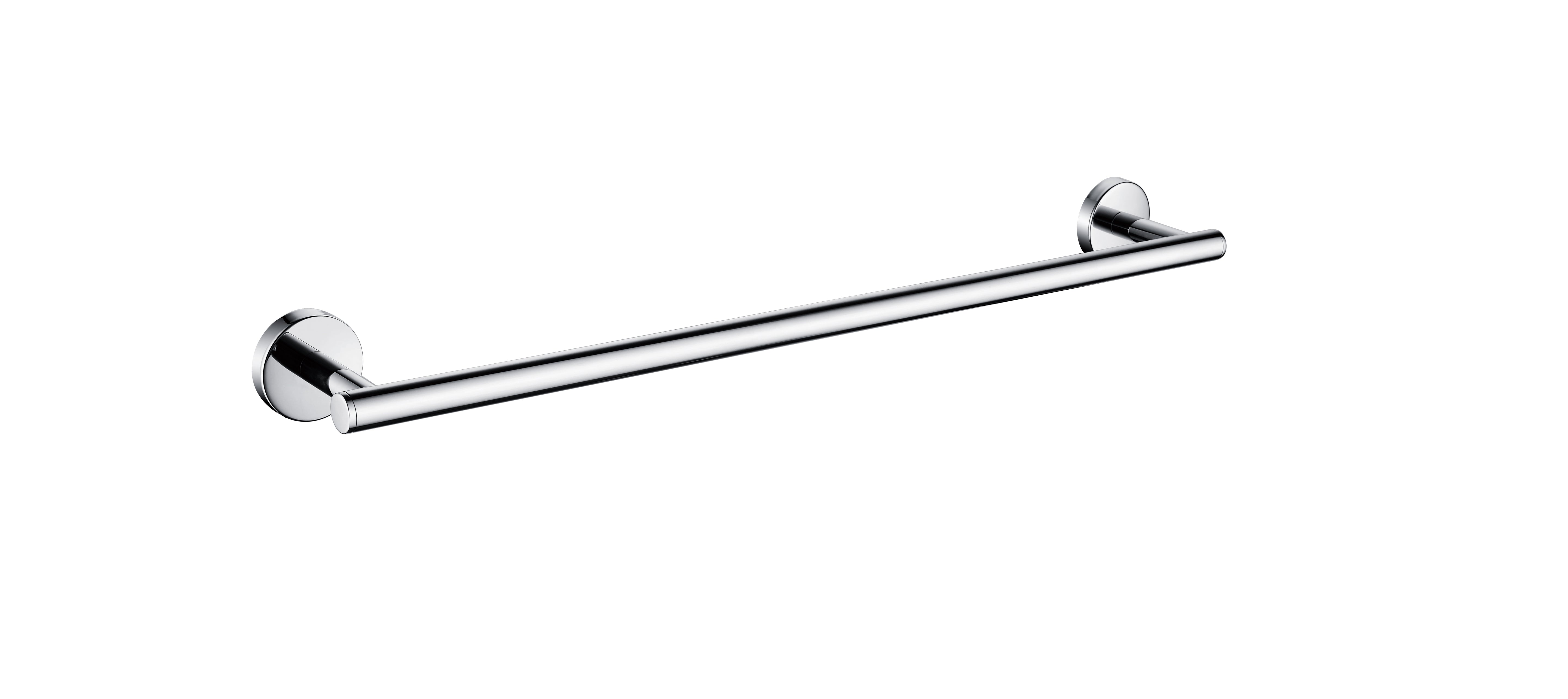 Kirra Single Towel Rail - Chrome