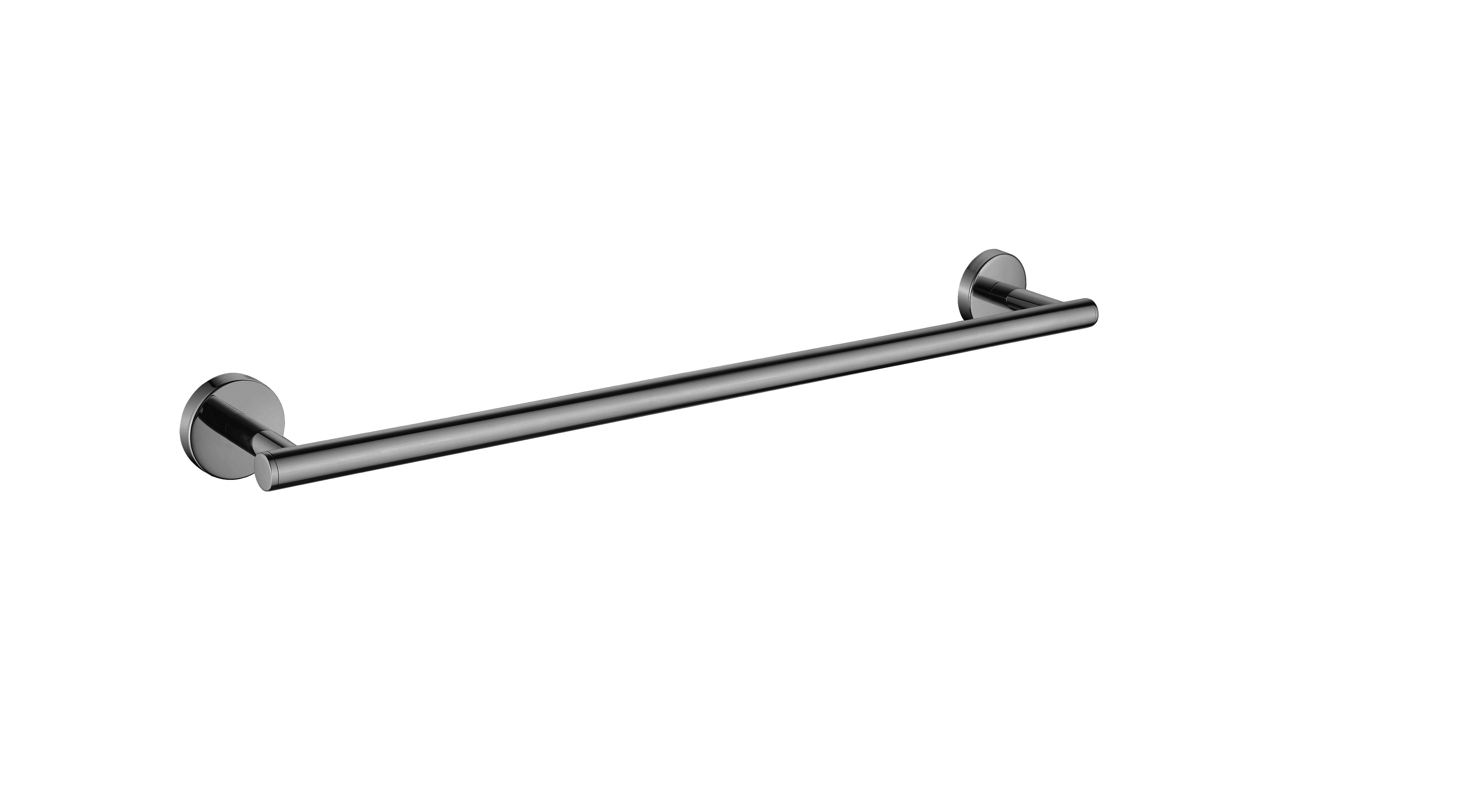 Kirra Single Towel Rail - Gun Metal