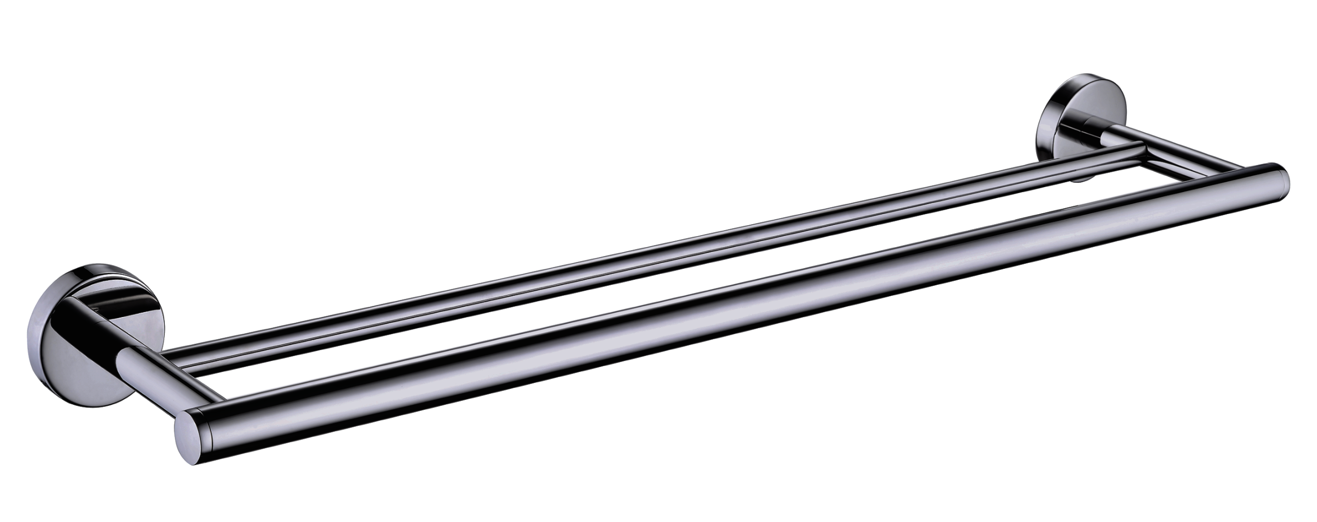 Kirra Double Towel Rail - Gun Metal