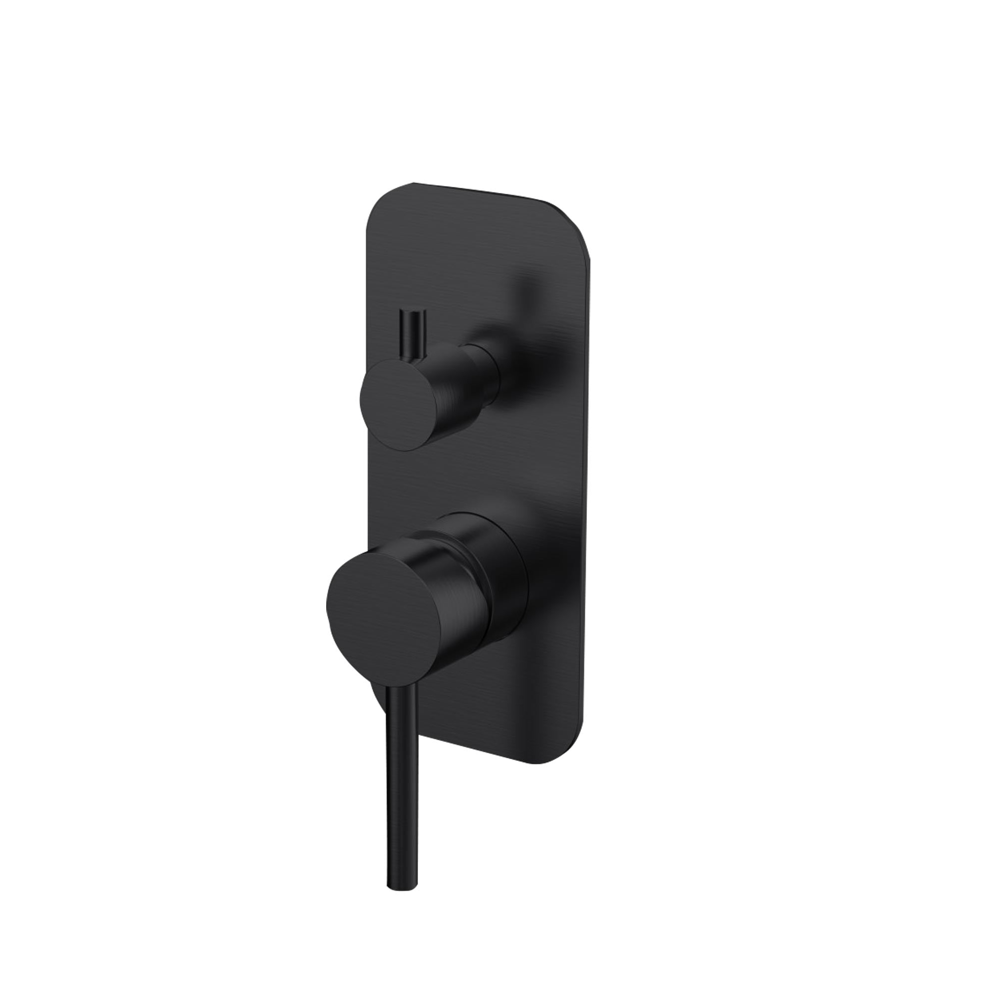 Rivara Shower Mixer with Diverter - Black