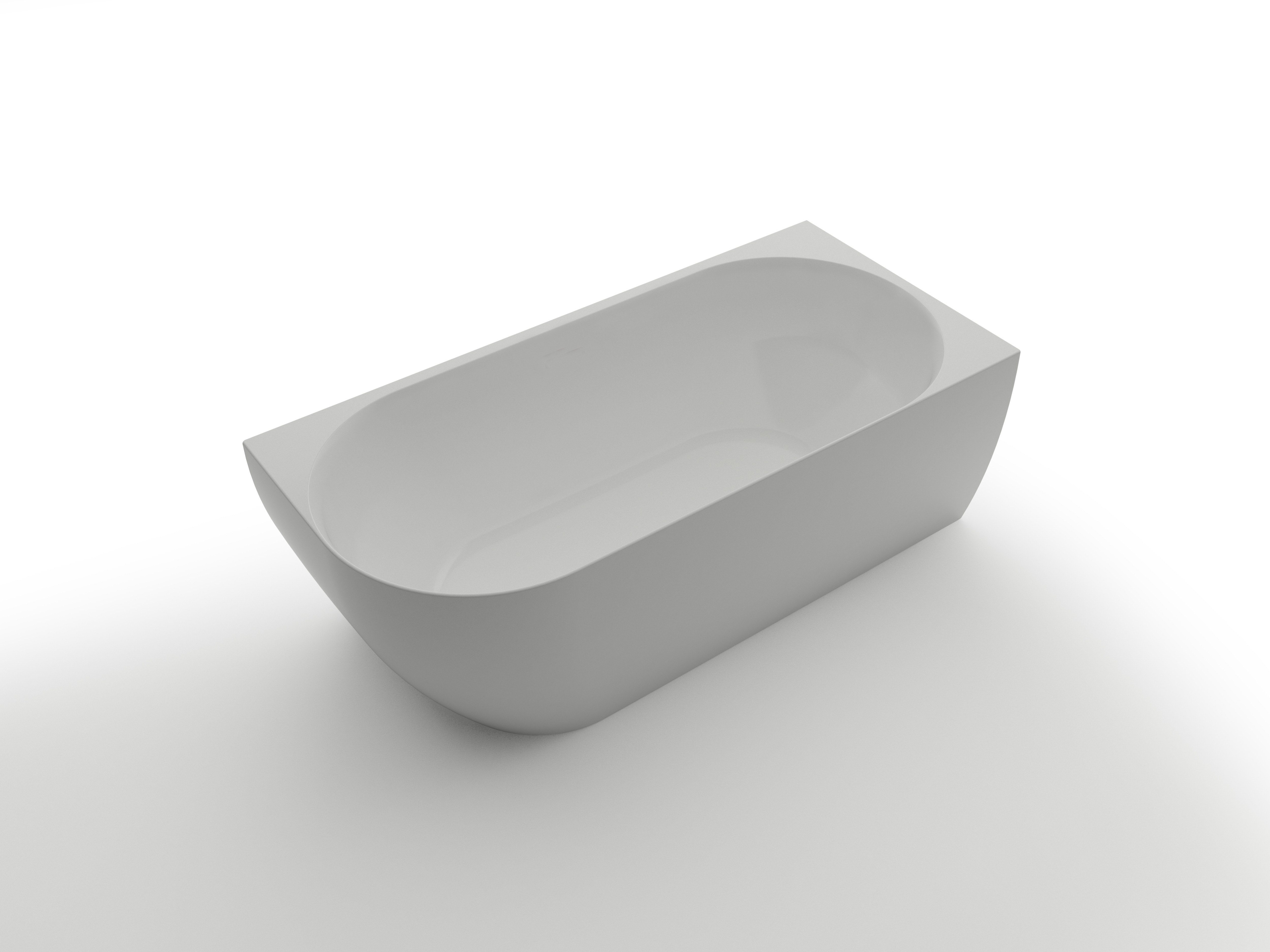 Wren RH Back to Wall Bath 1600mm Acrylic