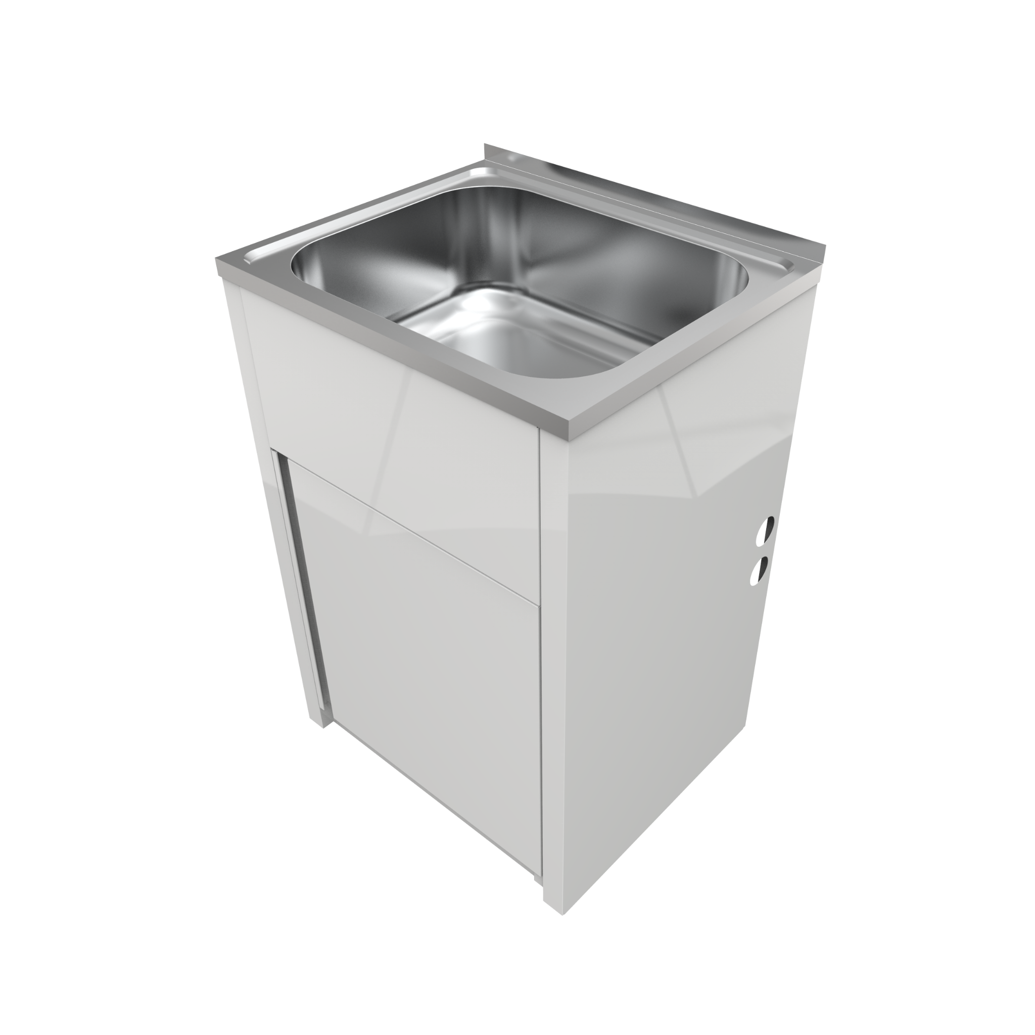 Laveo 45L Laundry tub & cabinet
